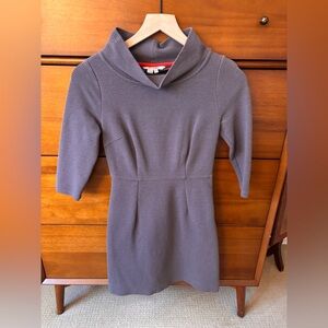 Biden Women’s 2P Gray Cowl Neck Dress